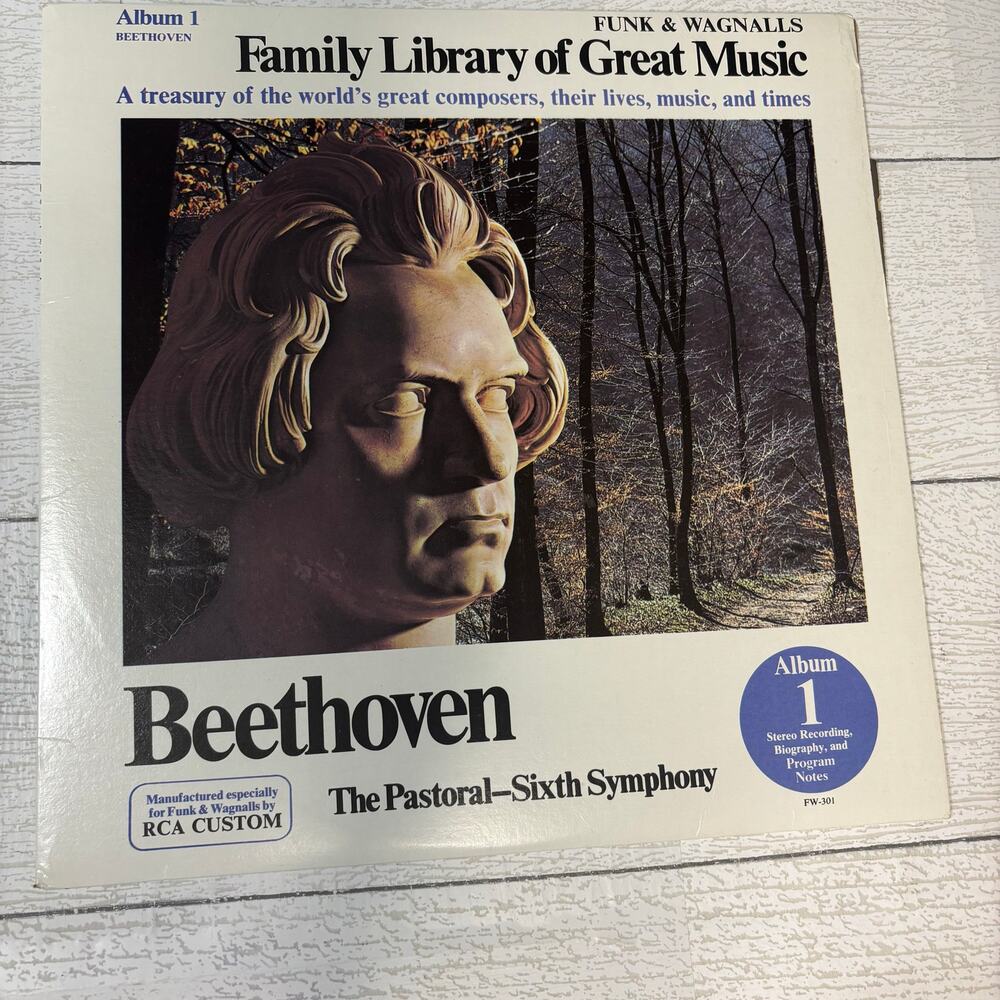 Vintage 1977 Beethoven Pastoral Sixth Symphony LP